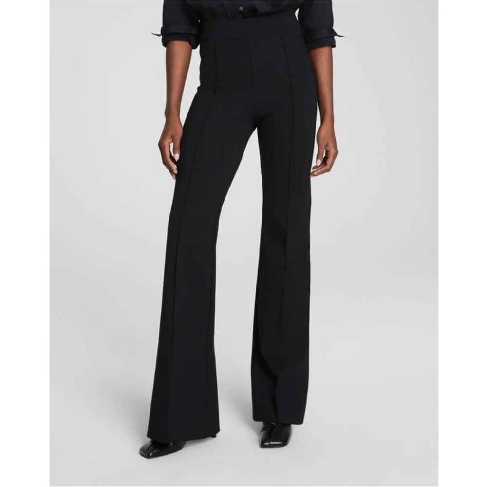 SPANX Black Boot Cut Flare Pants